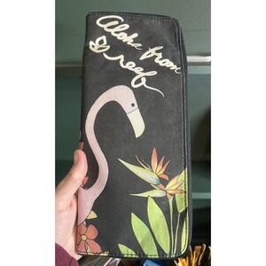 Reef Aloha Travel Organizer Pouch – Flamingo Tropical Theme Rare Print!